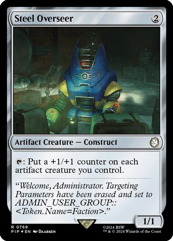 Steel Overseer (Surge Foil) - 769 - Rare