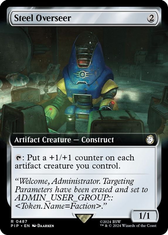 Steel Overseer (Extended Art) - 487 - Rare