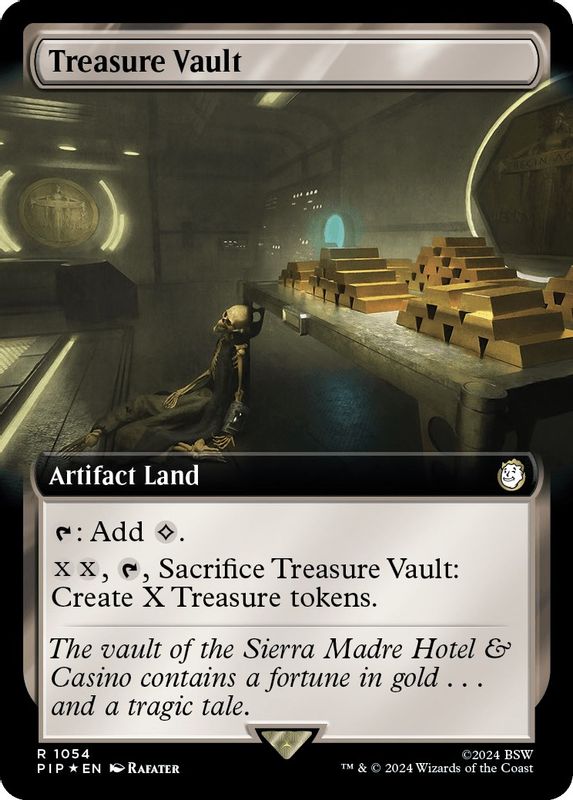 Treasure Vault (Extended Art) (Surge Foil) - 1054 - Rare