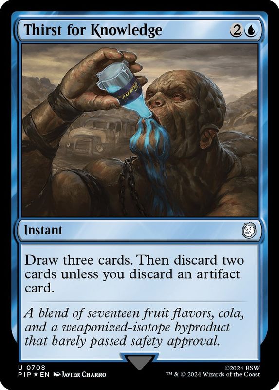 Thirst for Knowledge (Surge Foil) - 708 - Uncommon