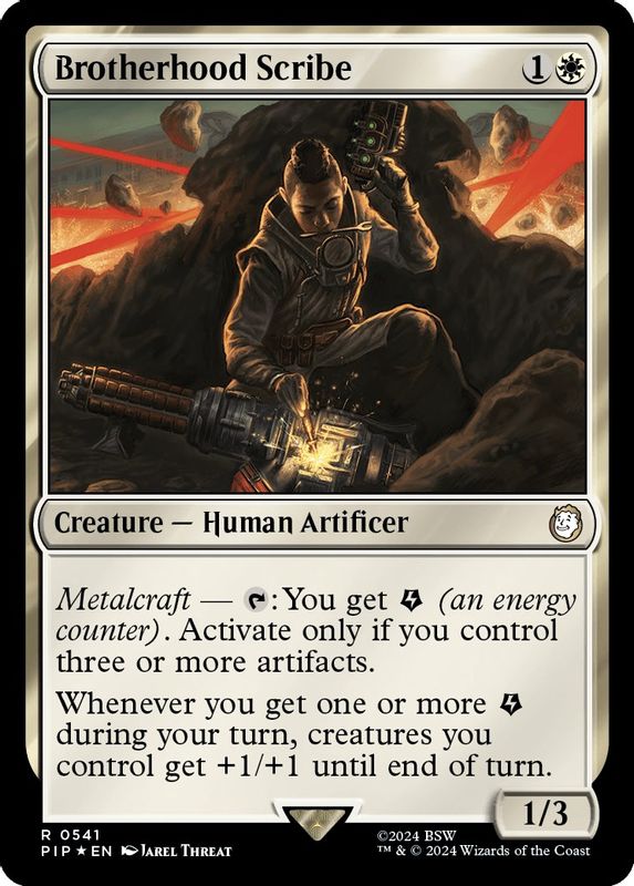 Brotherhood Scribe (Surge Foil) - 541 - Rare