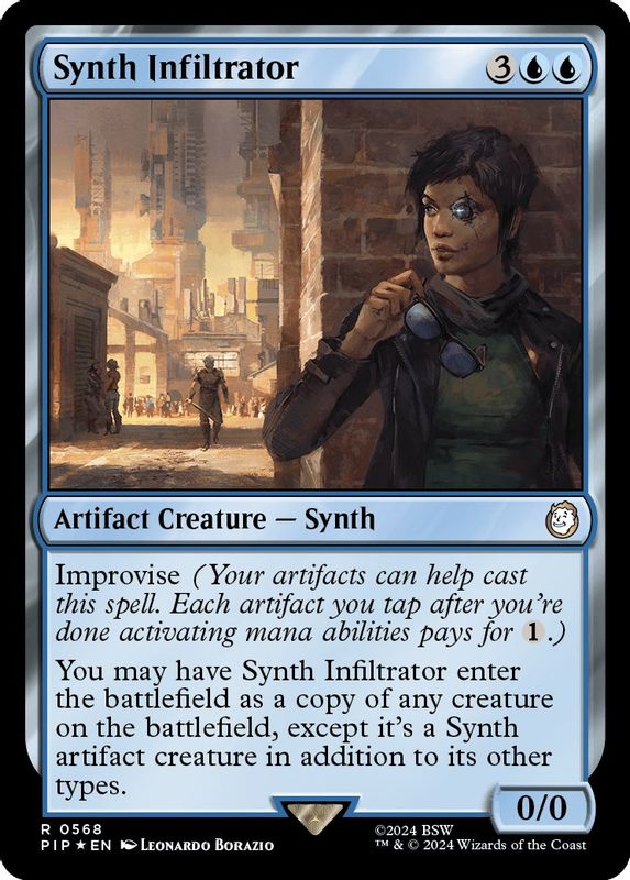 Synth Infiltrator (Surge Foil) - 568 - Rare