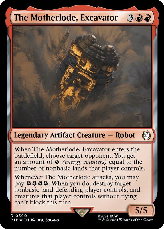 The Motherlode, Excavator (Surge Foil) - 590 - Rare