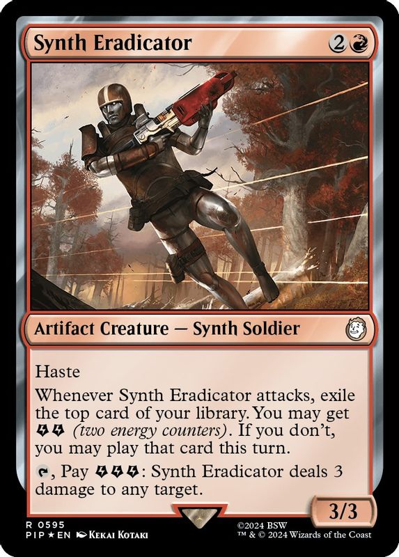 Synth Eradicator (Surge Foil) - 595 - Rare