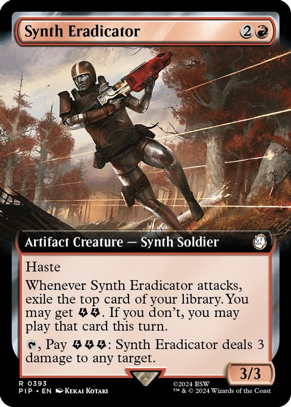 Synth Eradicator (Extended Art) - 393 - Rare