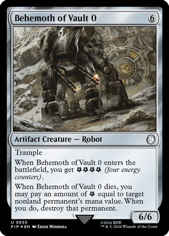 Behemoth of Vault 0 (Surge Foil) - 655 - Uncommon