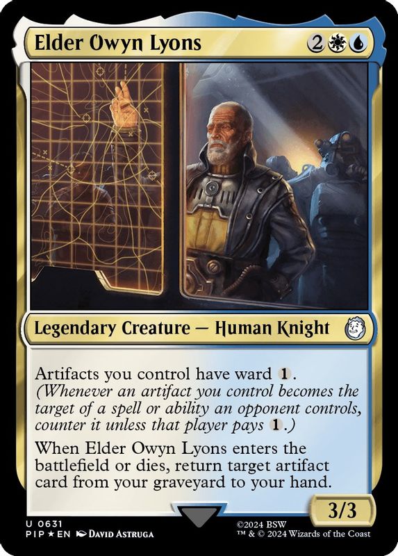 Elder Owyn Lyons (Surge Foil) - 631 - Uncommon