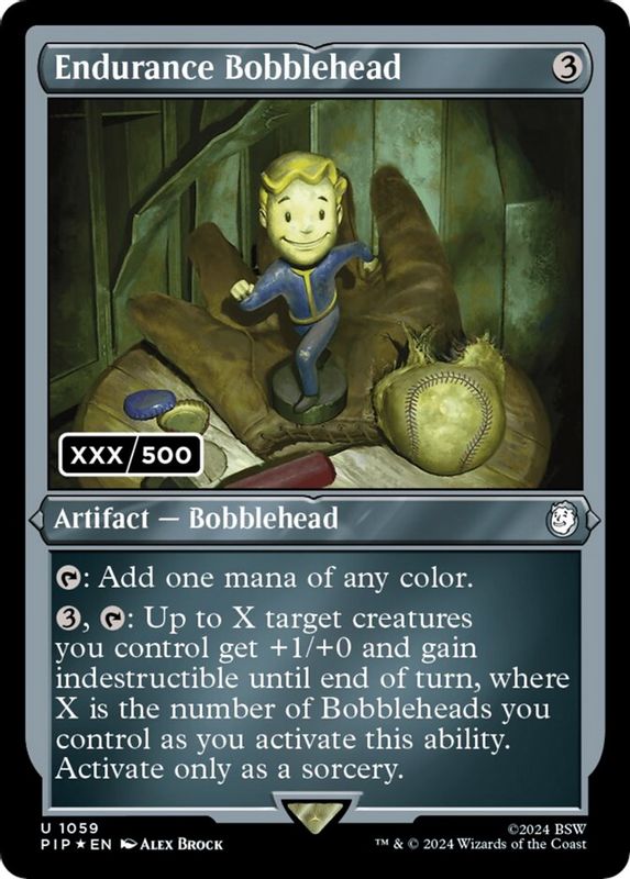 Endurance Bobblehead (Serial Numbered) - 1059 - Uncommon