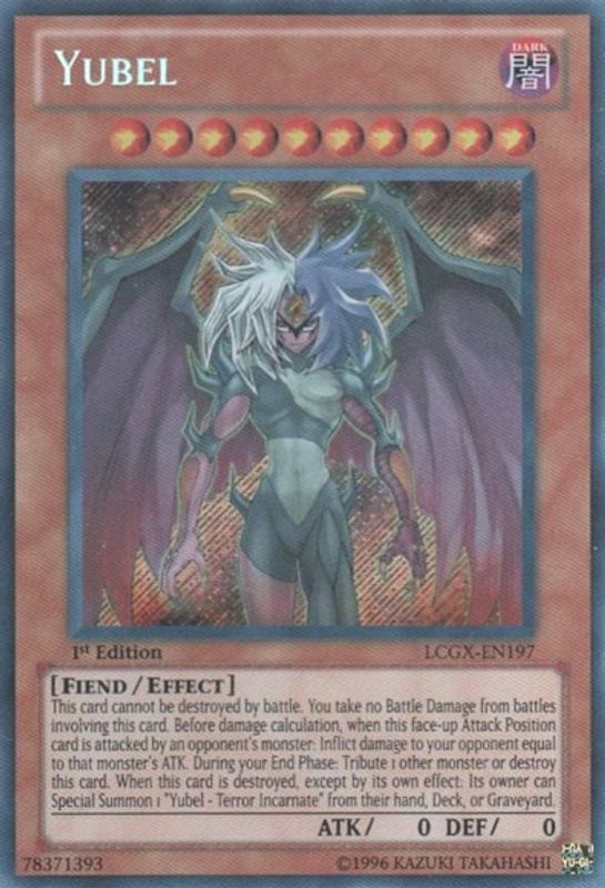 Yubel - LCGX-EN197 - Secret Rare