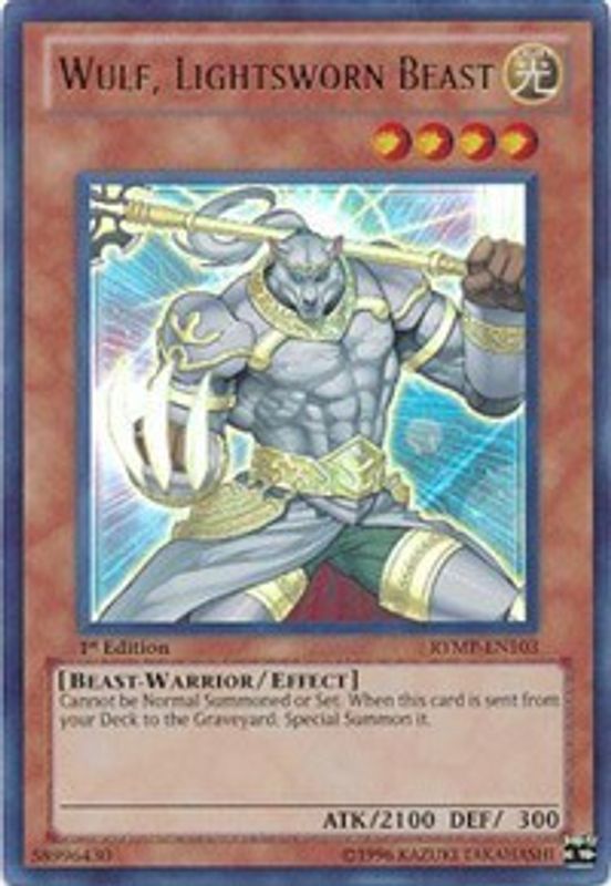 Wulf, Lightsworn Beast - RYMP-EN103 - Ultra Rare