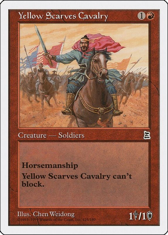 Yellow Scarves Cavalry - Common