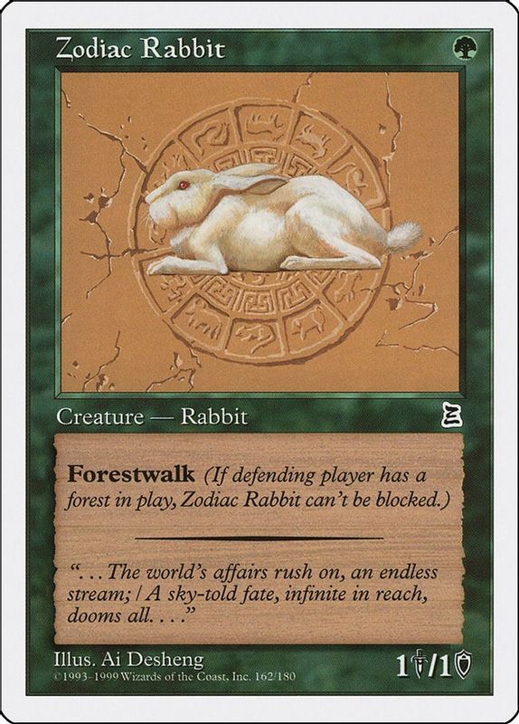 Zodiac Rabbit - Common