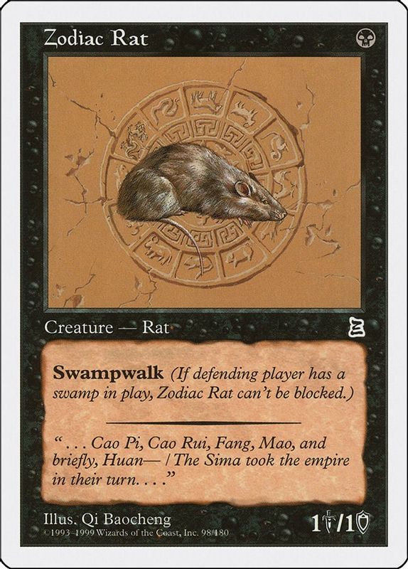 Zodiac Rat - Common