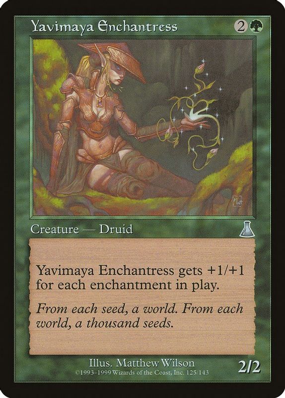 Yavimaya Enchantress - Uncommon