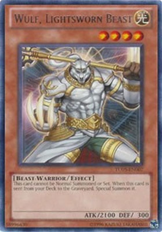 Wulf, Lightsworn Beast - TU05-EN007 - Rare