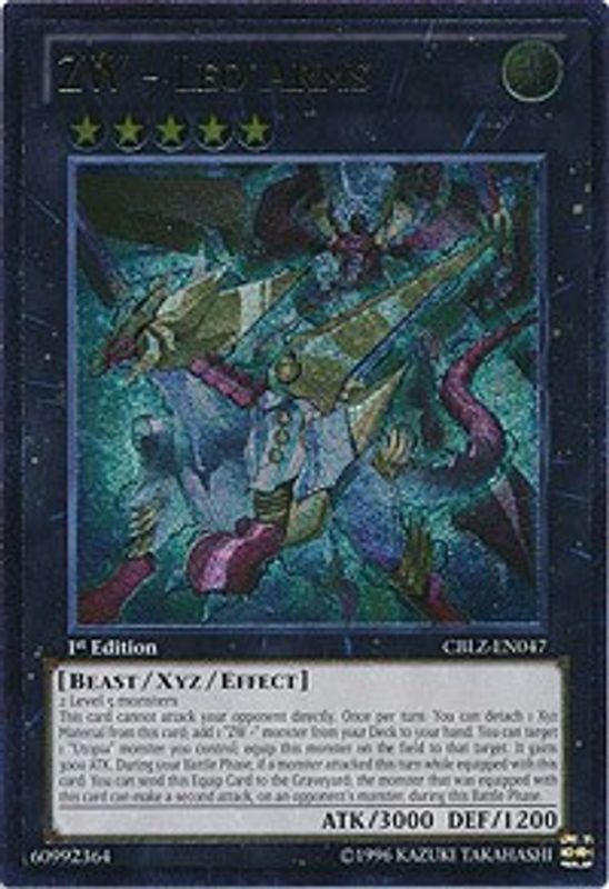 ZW - Leo Arms (UTR) - CBLZ-EN047 - Ultimate Rare