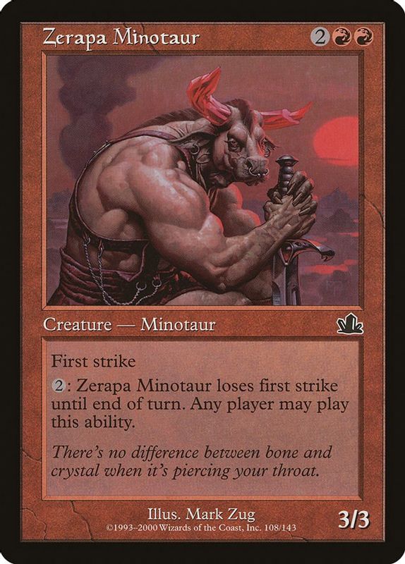 Zerapa Minotaur - Common