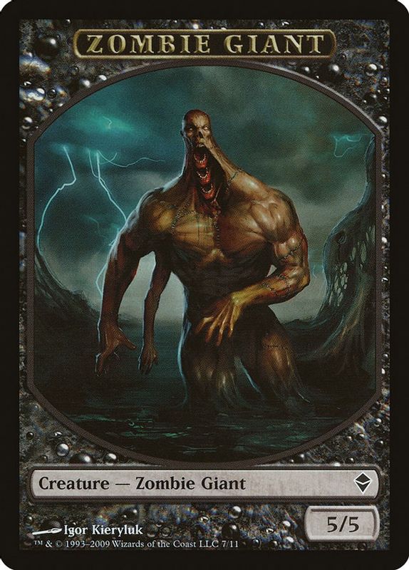 Zombie Giant Token - Token