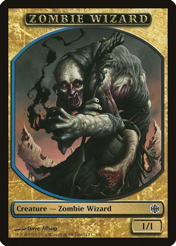 Zombie Wizard Token - Token