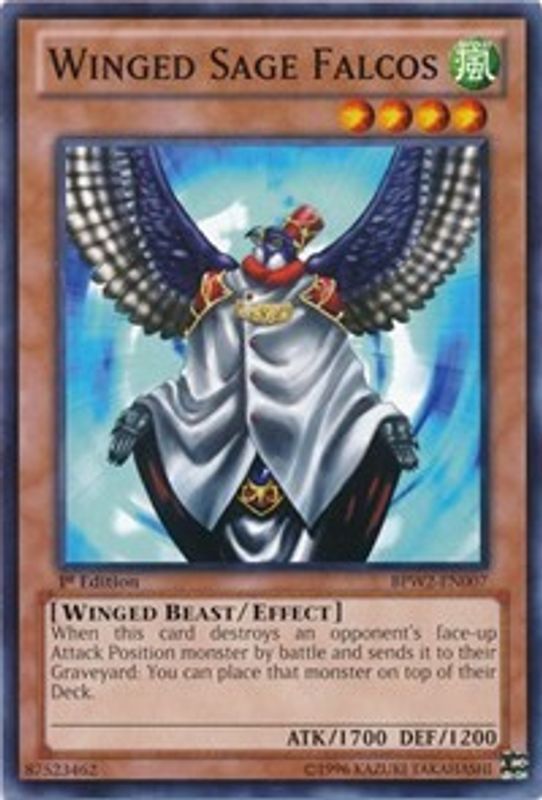 Winged Sage Falcos - BPW2-EN007 - Common