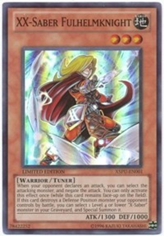 XX-Saber Fulhelmknight - XSPU-EN001 - Super Rare