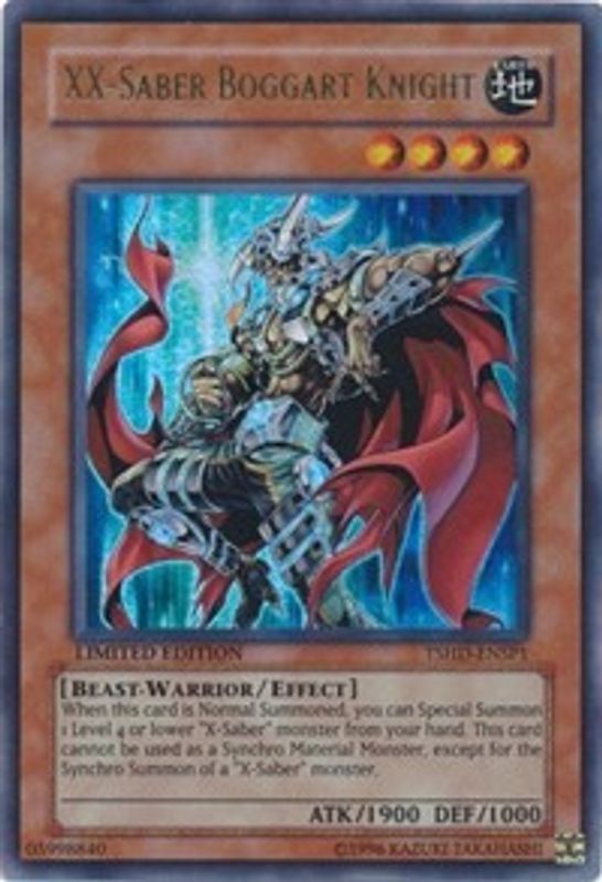 XX-Saber Boggart Knight (TSHD-ENSP1) - TSHD-ENSP1 - Ultra Rare