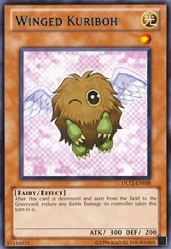 Winged Kuriboh (Blue) - DL12-EN008 - Rare