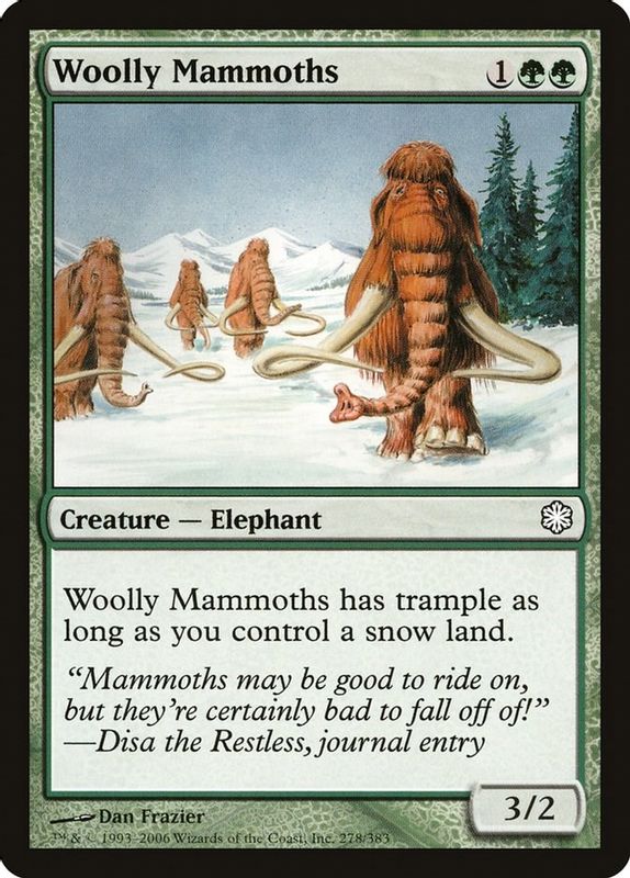 Woolly Mammoths - 166 - Common