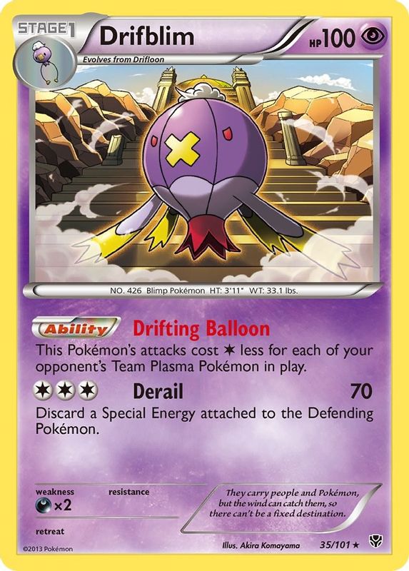 Drifblim - 35/101 - Rare