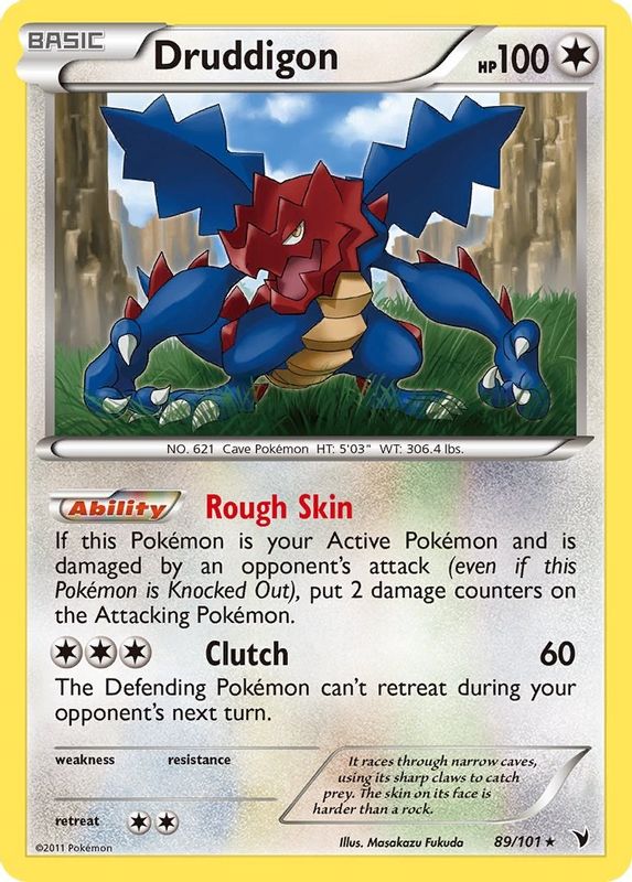 Druddigon - 89/101 - Rare