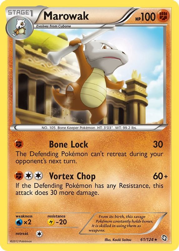 Marowak - 61/124 - Rare