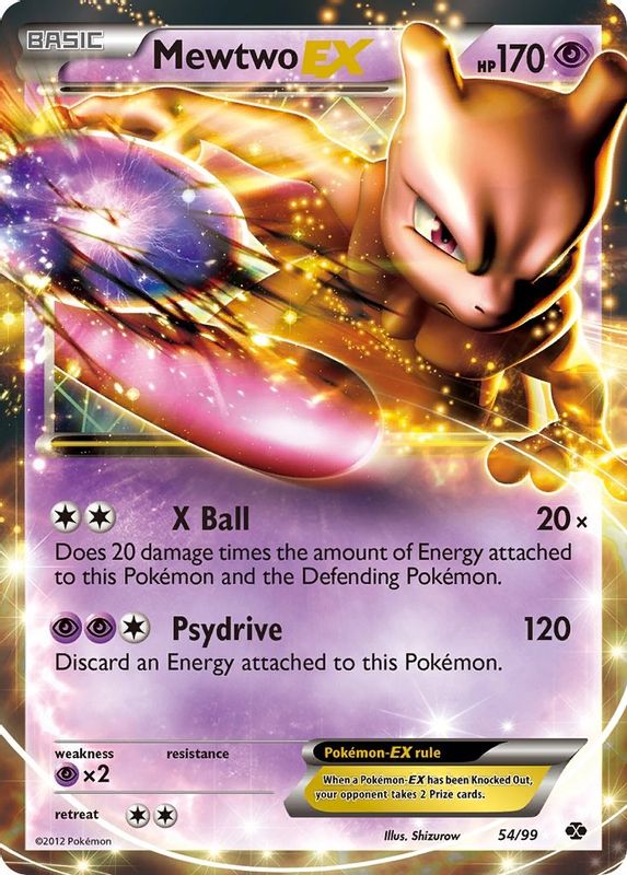 Mewtwo EX - 54/99 - Ultra Rare