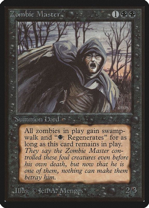 Zombie Master - Rare