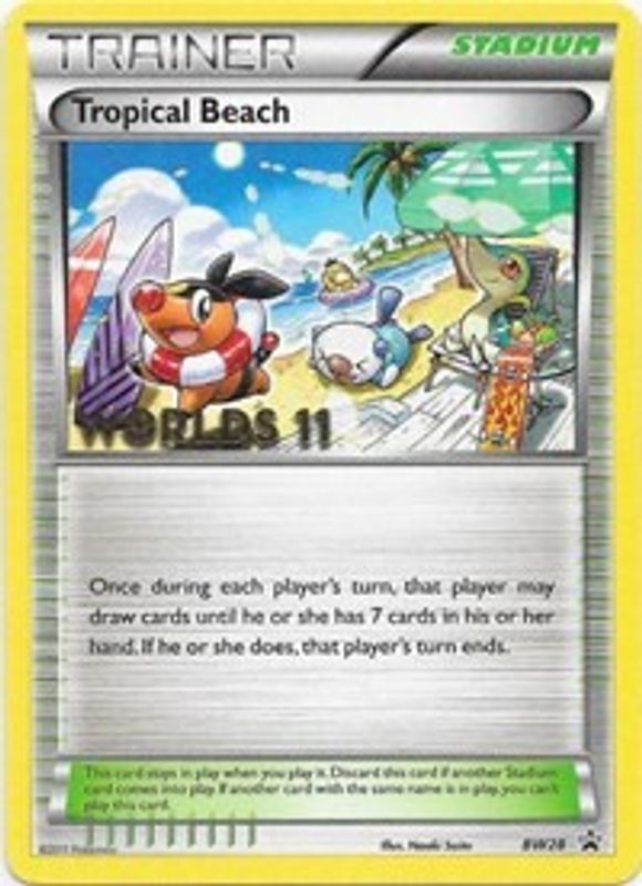 Tropical Beach - BW28 (Worlds 11) - BW28 - Promo