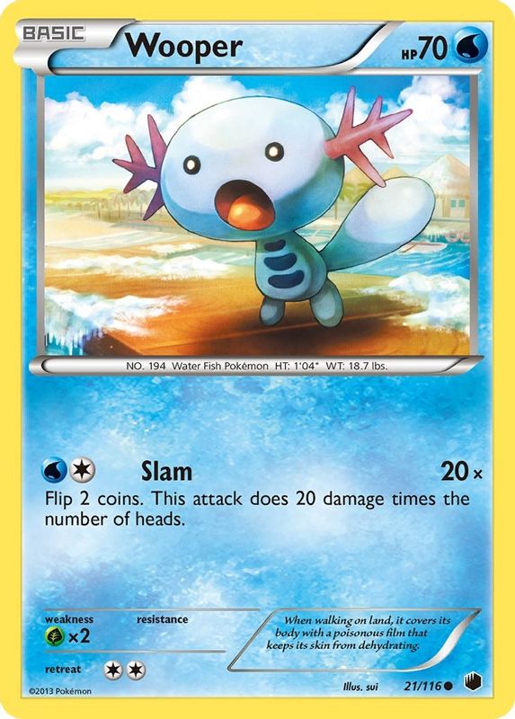 Wooper - 21/116 - Common