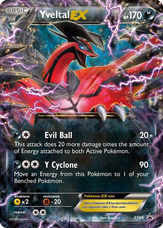 Yveltal EX - XY08 - XY08 - Promo