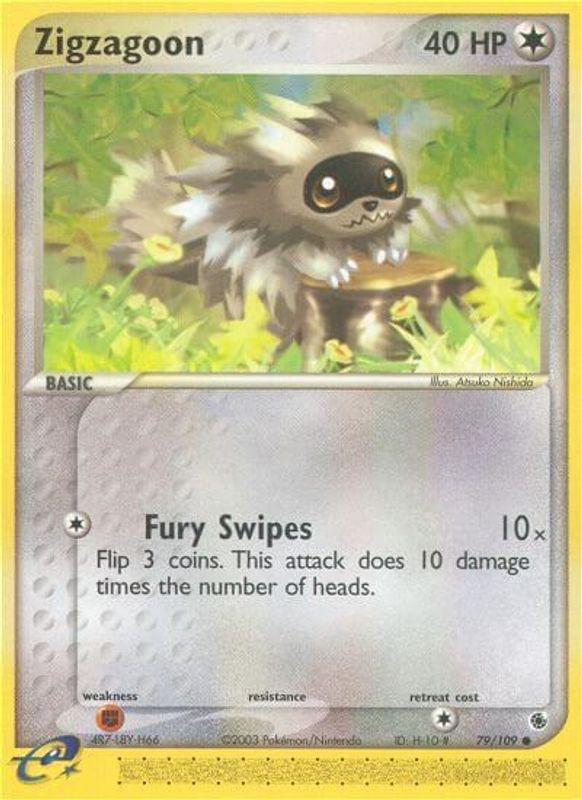 Zigzagoon - 079/109 - Common