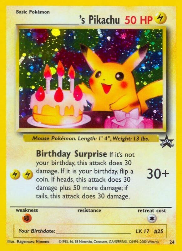 ______'s Pikachu - 24/53 - Promo