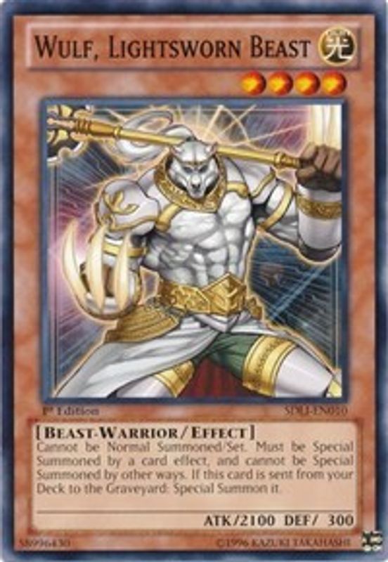 Wulf, Lightsworn Beast - SDLI-EN010 - Common