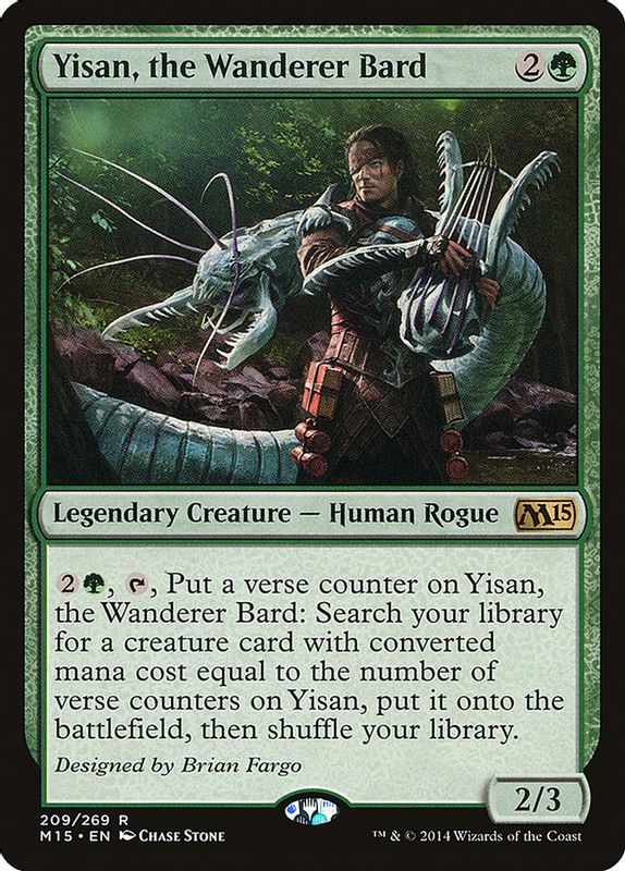 Yisan, the Wanderer Bard - 209 - Rare