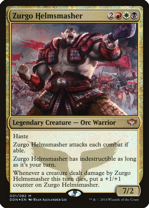 Zurgo Helmsmasher - 1 - Mythic