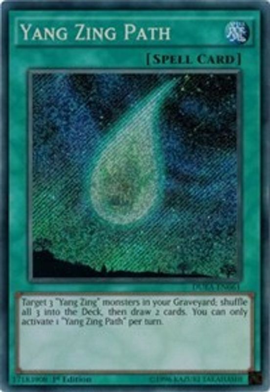 Yang Zing Path - DUEA-EN061 - Secret Rare