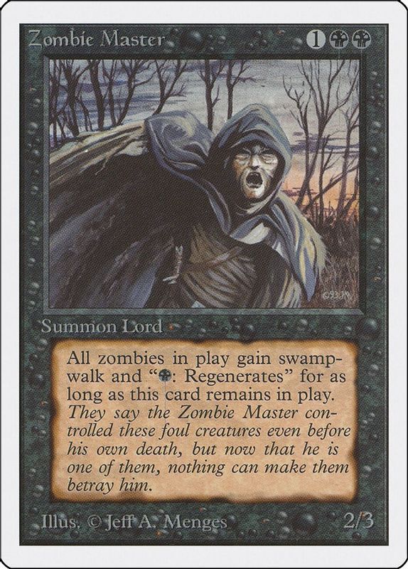 Zombie Master - Rare