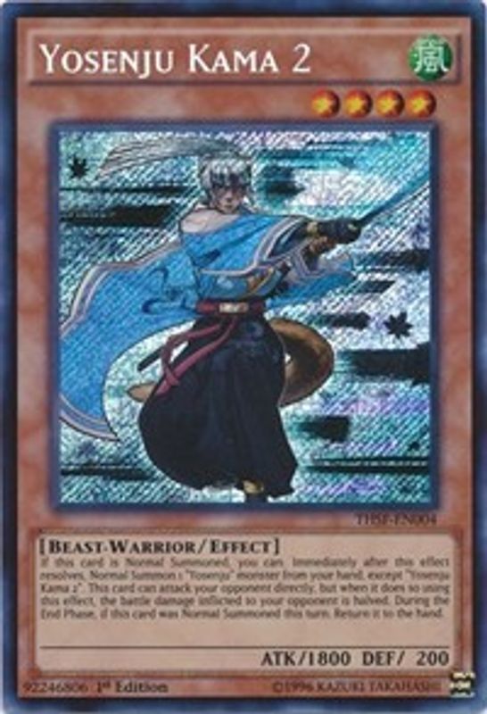 Yosenju Kama 2 - THSF-EN004 - Secret Rare