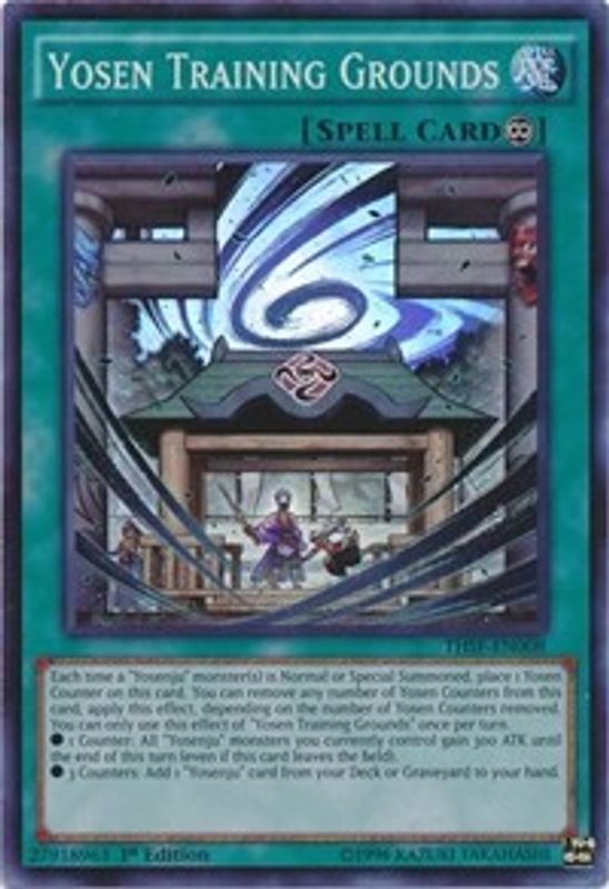 Yosen Training Grounds - THSF-EN008 - Super Rare