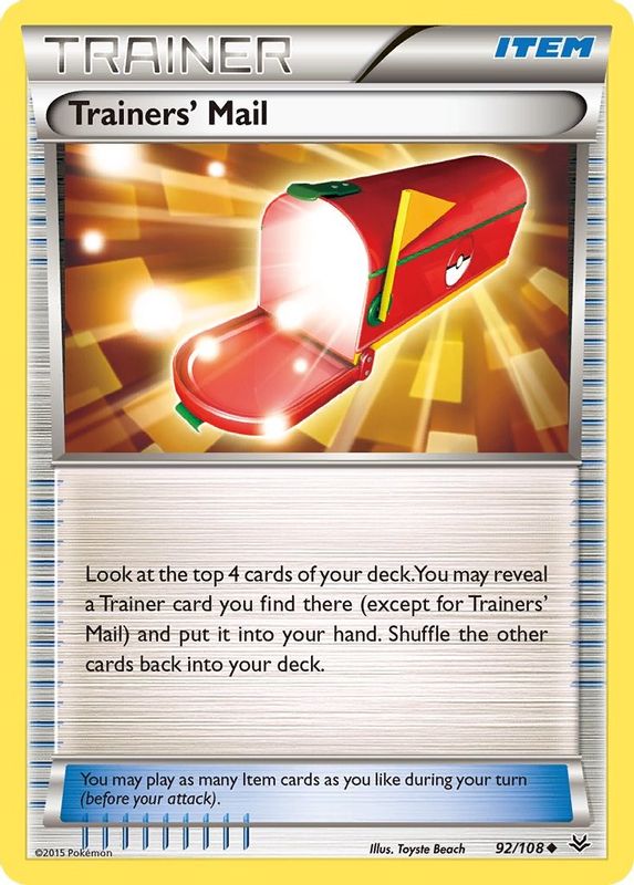 Trainers' Mail - 92/108 - Uncommon