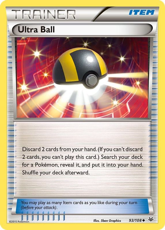 Ultra Ball - 93/108 - Uncommon