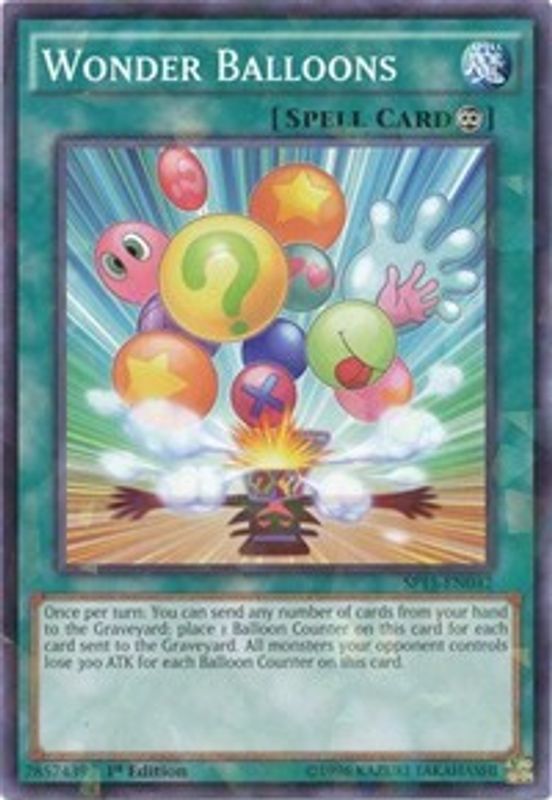 Wonder Balloons (Shatterfoil) - SP15-EN042 - Shatterfoil Rare